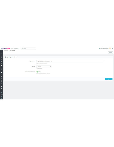 Prestashop BAJTEL.LV importo modulis