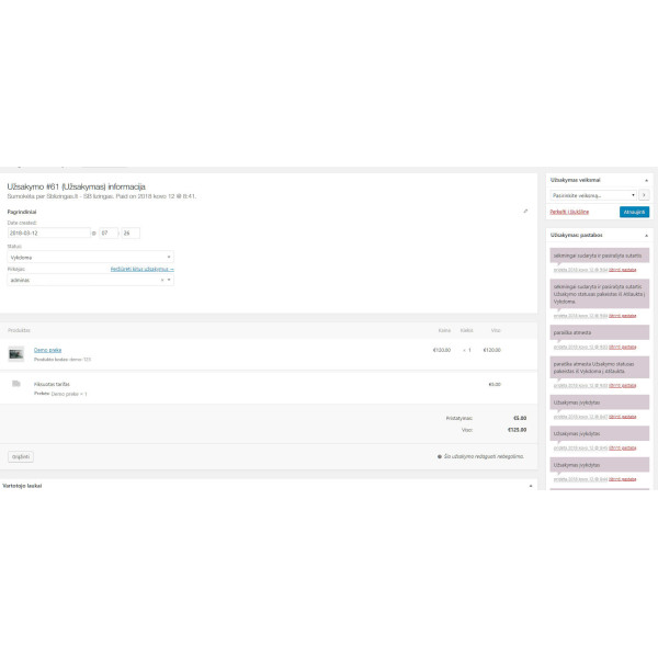Sblizingas wordpress woocommerce atsiskaitymo modulis Woocommerce - 5