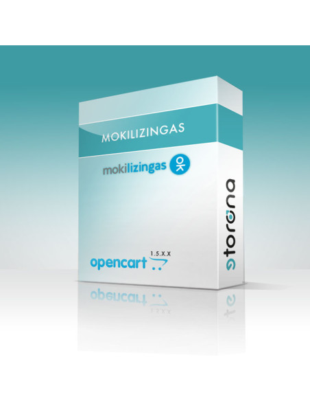 Opencart 1.x - 3.x Mokilizingas modulis