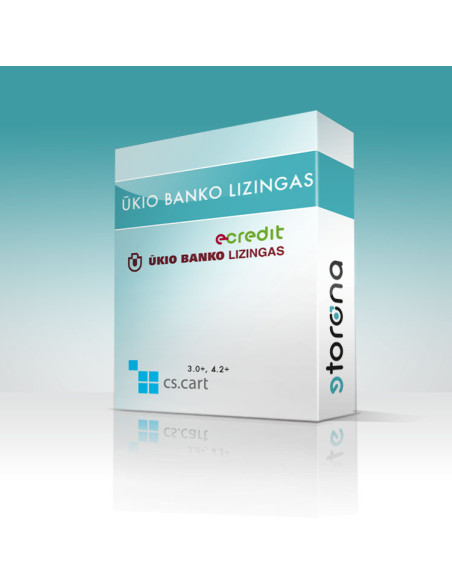 Cs-cart  SB lizingo atsiskaitymo modulis